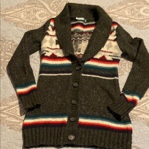 Maurices Multicolor Button-Up Cardigan Sweater